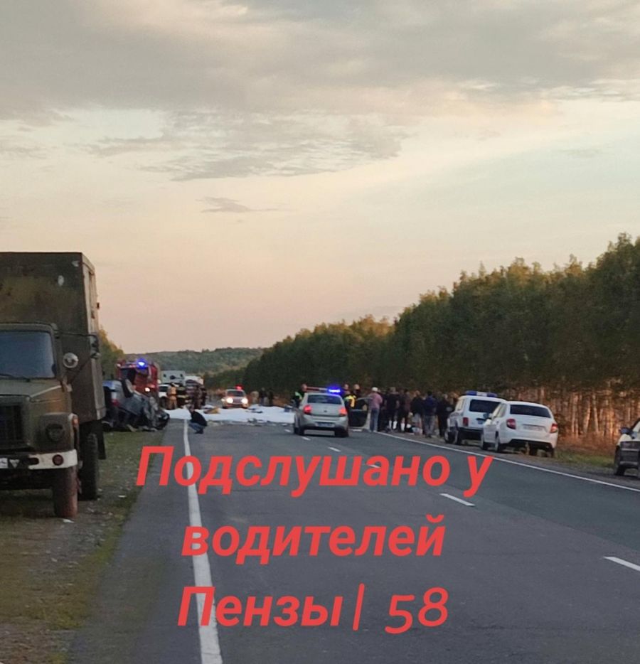 На трассе «Пенза-Саратов» в страшной аварии погибли два человека |  03.09.2023 | Пенза - БезФормата