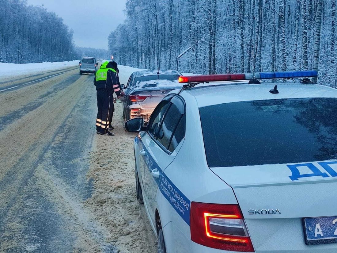 Пензенские полицейские помогли подросткам не замерзнуть на трассе —  Общество — Пенза СМИ