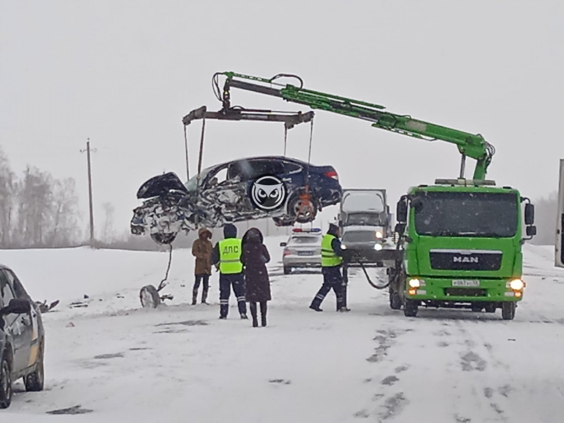 В Большой Елани Пензенской области в ДТП сильно пострадала «легковушка» —  Общество — Пенза СМИ