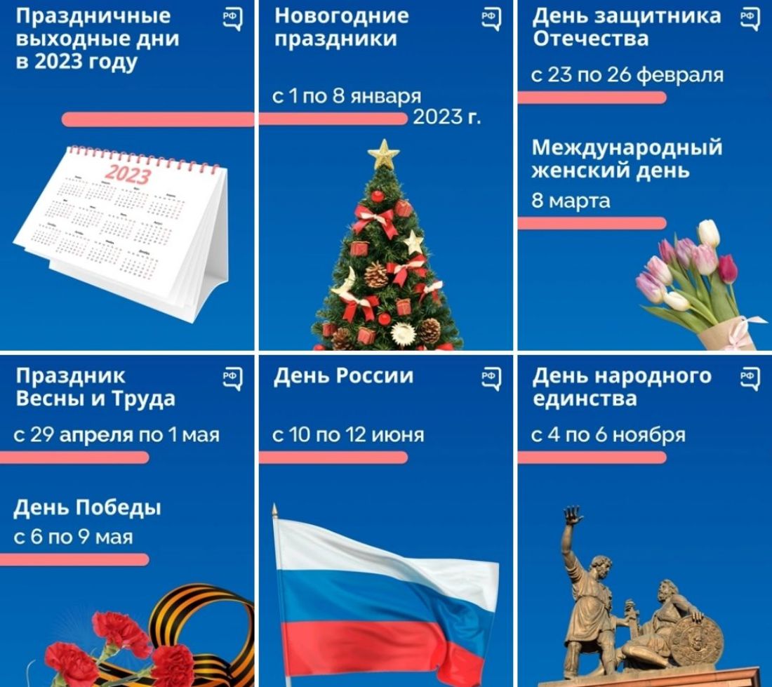 Январь какие праздники в россии