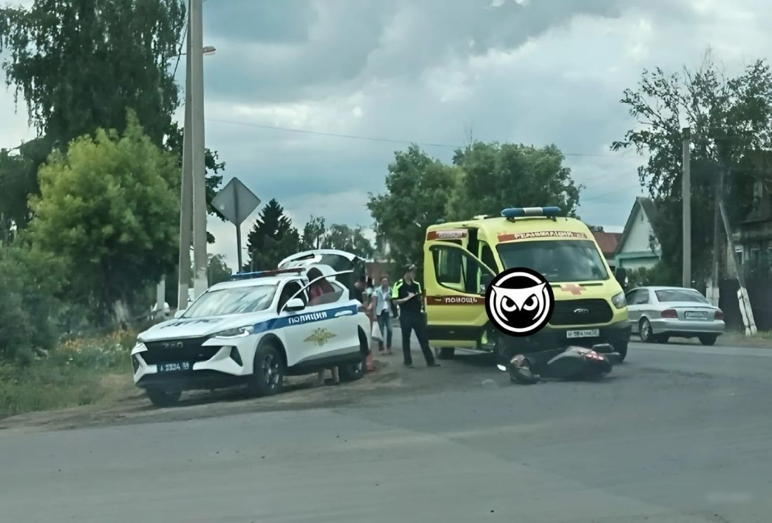 В Бессоновке Пензенской области в аварию попал скутерист — Происшествия —  Пенза СМИ