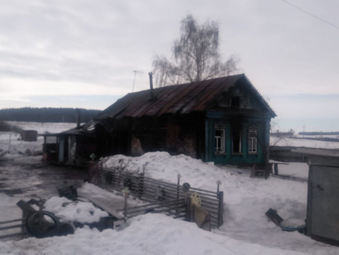 В Пензенской области при пожаре в селе Спасско-Александровка погибли два  человека — Происшествия — Пенза СМИ