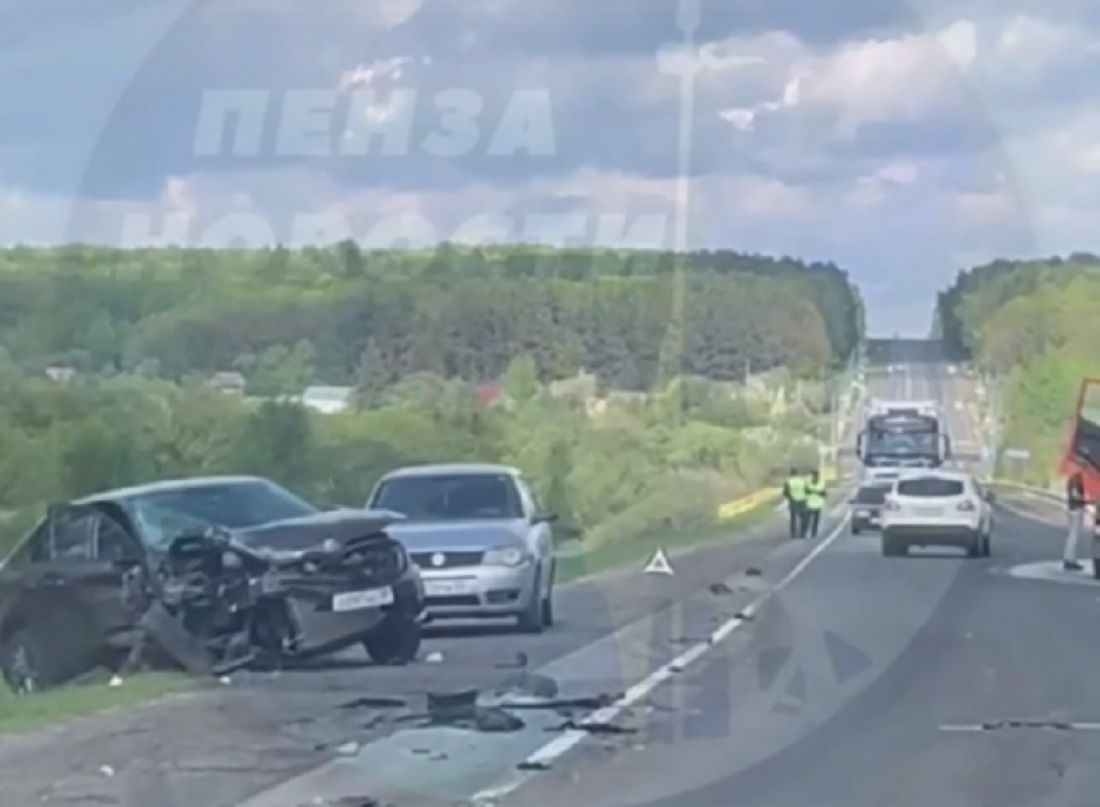 В соцсети сообщили о крупной аварии на трассе в Каменском районе —  Происшествия — Пенза СМИ