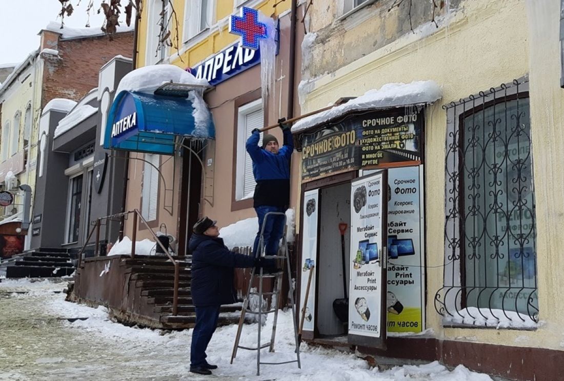 В Пензе проверили, как чистят снег на Московской — Общество — Пенза СМИ