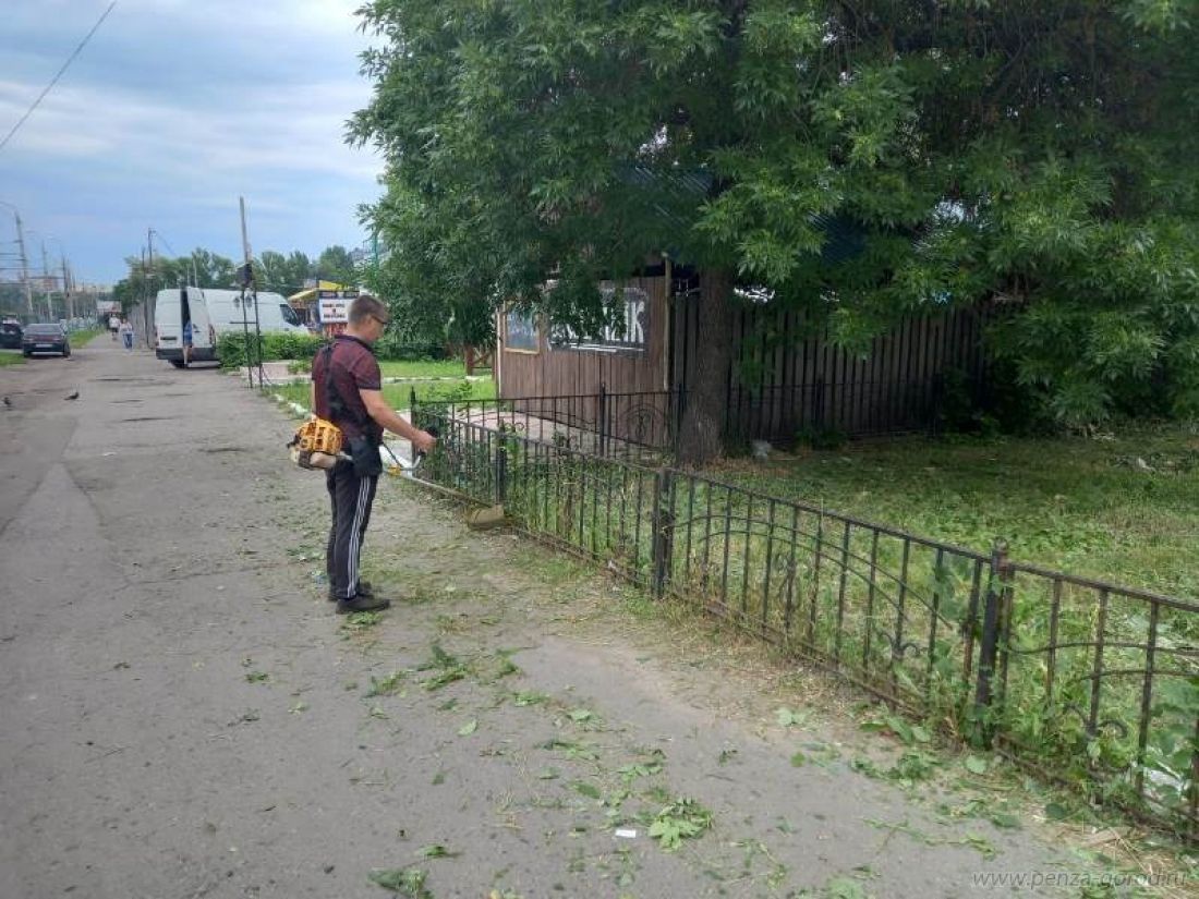 В Пензе прошла санитарная очистка улиц Ленинского района — Общество — Пенза  СМИ