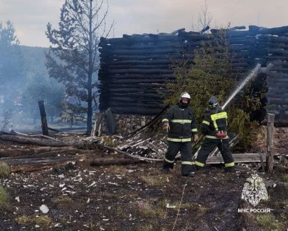 В Городище огонь уничтожил частный дом | 10.05.2024 | Пенза - БезФормата