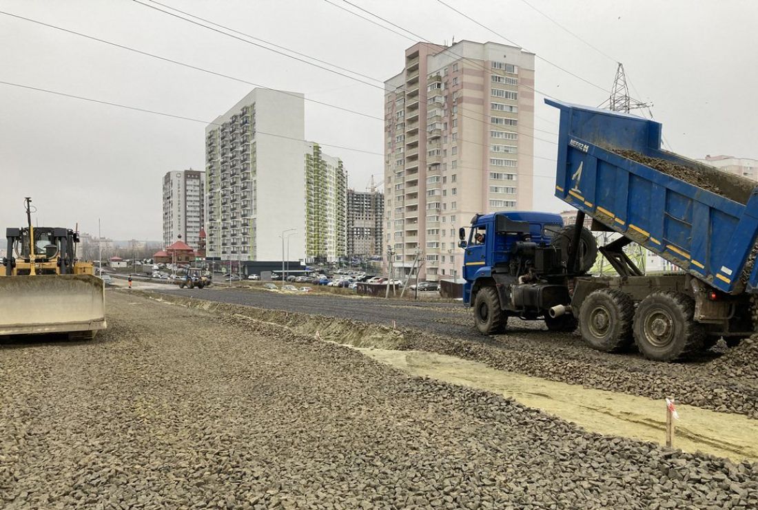 В Пензе продолжают строительство автомобильной развязки в Дальнем Арбеково  — Общество — Пенза СМИ