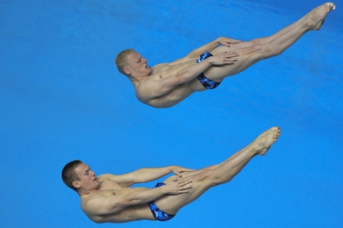 Прыжки в воду бразилия. Синхронные прыжки в воду.