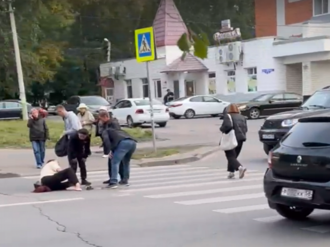 В Пензе на улице Мира машина сбила пожилую пензячку прямо на переходе —  Происшествия — Пенза СМИ