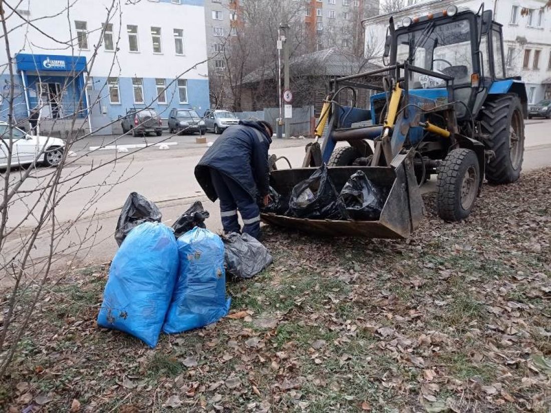 В Железнодорожном районе Пензы ликвидировали несанкционированные навалы  мусора — Общество — Пенза СМИ