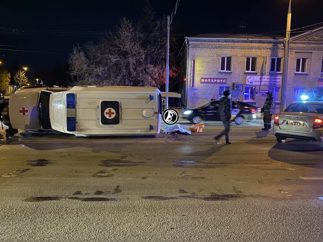 Ночью в Пензе произошло смертельное ДТП с автомобилем «скорой» —  Происшествия — Пенза СМИ