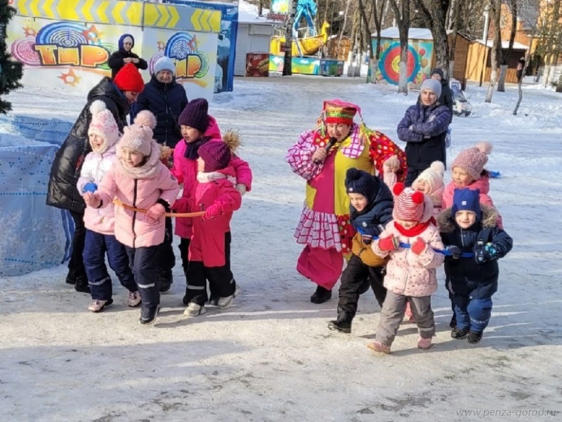 В парках Пензы на выходных организовали развлечения для детей и их родителей  — Общество — Пенза СМИ