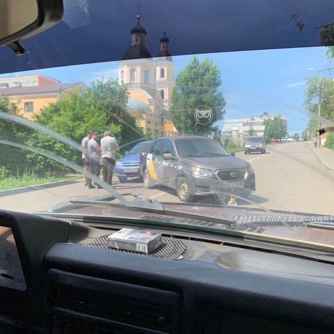 На улице Чкалова произошло ДТП с участием машины такси — В сети — Пенза СМИ