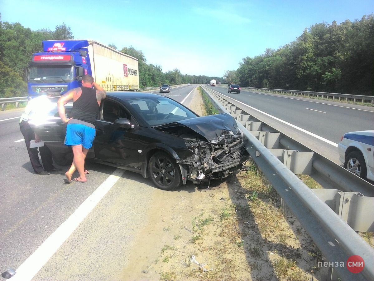 Под Пензой жестко столкнулись два автомобиля — Происшествия — Пенза СМИ